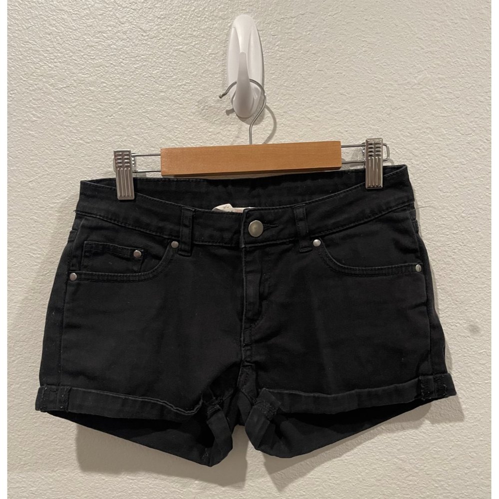 H&M Black Mini Shorts